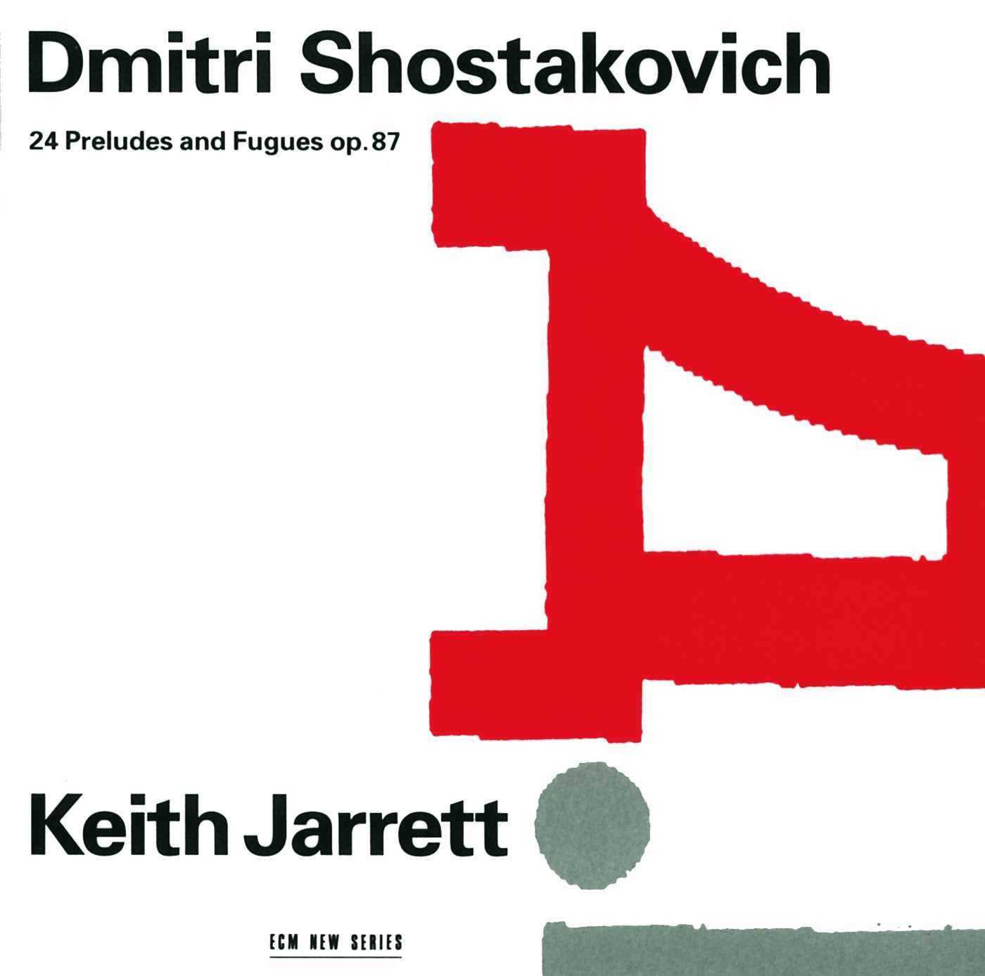 Dmitri Shostakovich - Keith Jarrett – 24 Preludes And Fugues Op. 87 CD