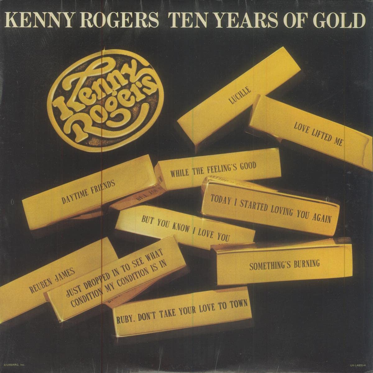 Kenny Rogers - Ten Years of Gold LP