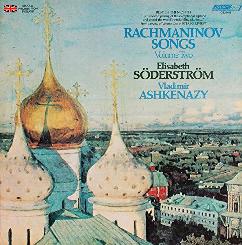 Rachmaninov, Elisabeth Söderström ∙ Vladimir Ashkenazy – Rachmaninov Songs Volume 2 LP
