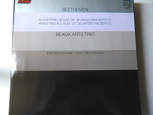 Beethoven, Beaux Arts Trio – Klaviertrio Op. 38 (Nach Dem Septett Op. 20) LP
