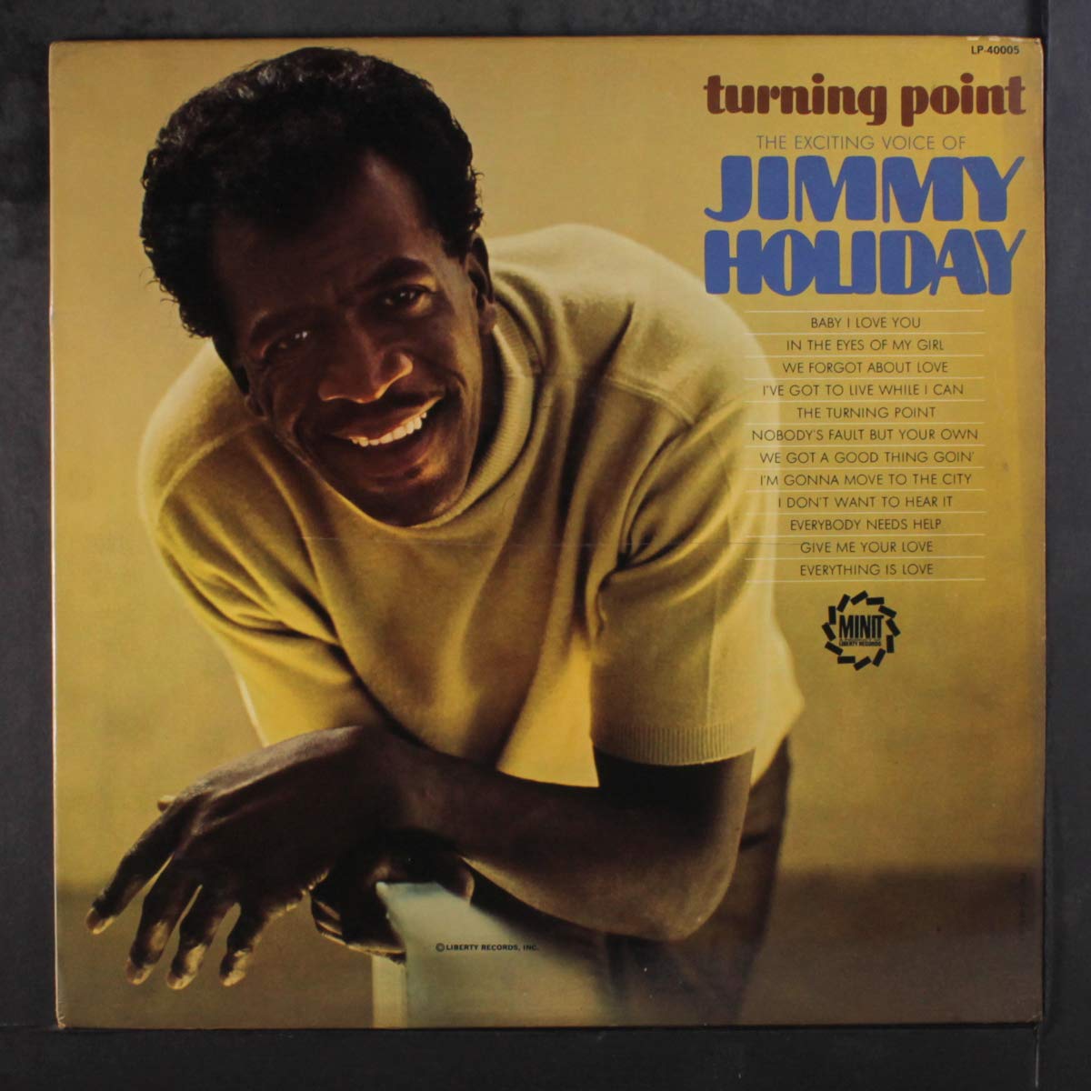Jimmy Holiday - Turning Point LP