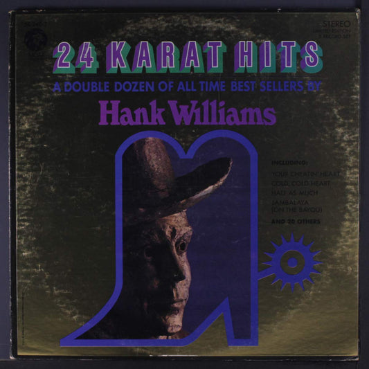 Hank Williams – 24 Karat Hits 2LP