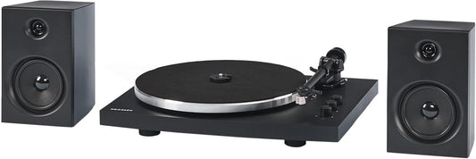 Crosley T150 Turntable Shelf System (Black)