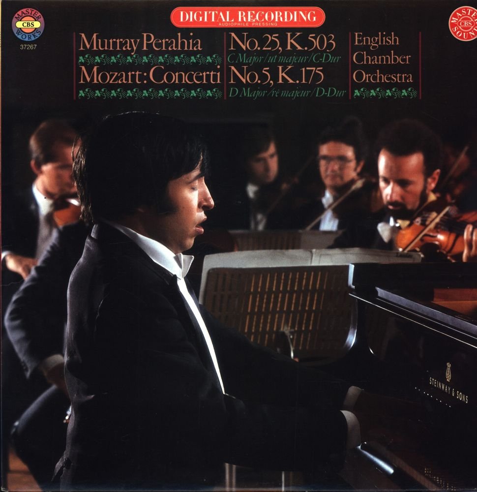 Mozart, Murray Perahia, English Chamber Orchestra – Concerti No.25, K.503 / No.5, K.175 LP