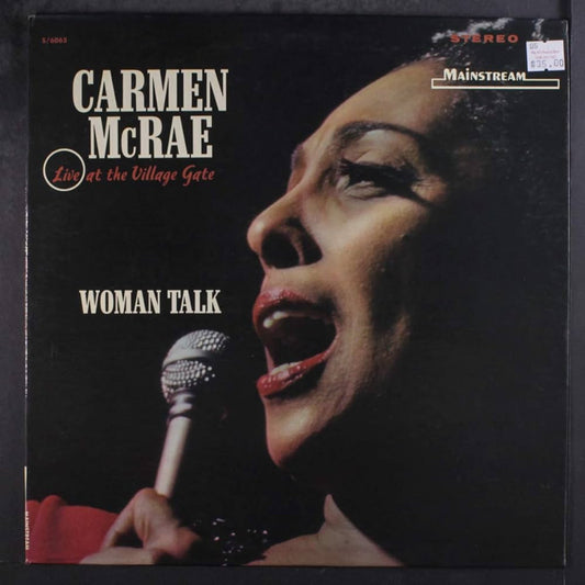 Carmen McRae – Woman Talk (Live At The Village Gate) LP