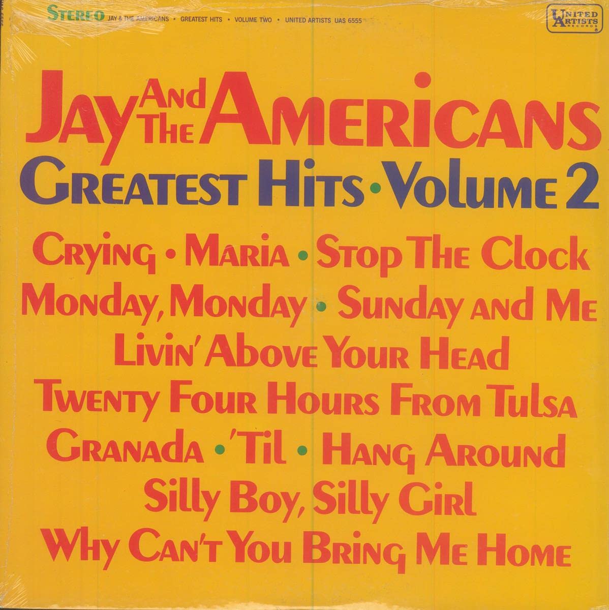 Jay & The Americans - Greatest Hits Vol. 2 LP