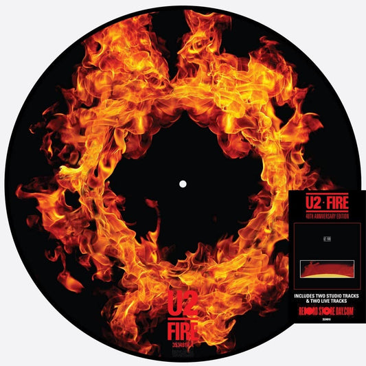 U2 - Fire Picture Disk LP