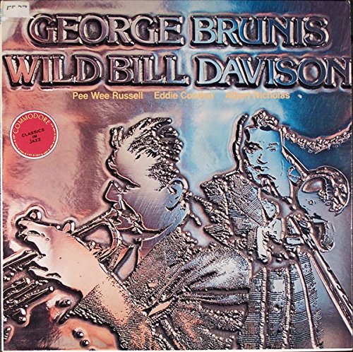 George Brunis, "Wild Bill" Davison – Tin Roof Blues LP