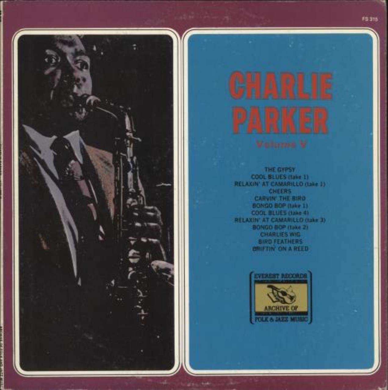 Charlie Parker – Charlie Parker (Volume V) LP