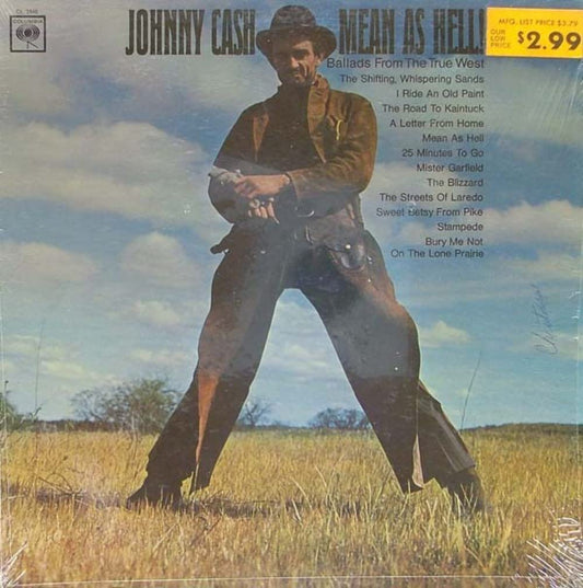 Johnny Cash - Mean As Hell! LP