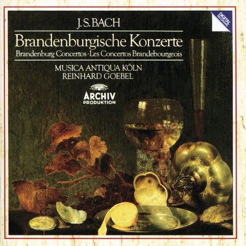 J.S.Bach – Musica Antiqua Köln, Reinhard Goebel – Brandenburgische Konzerte CD