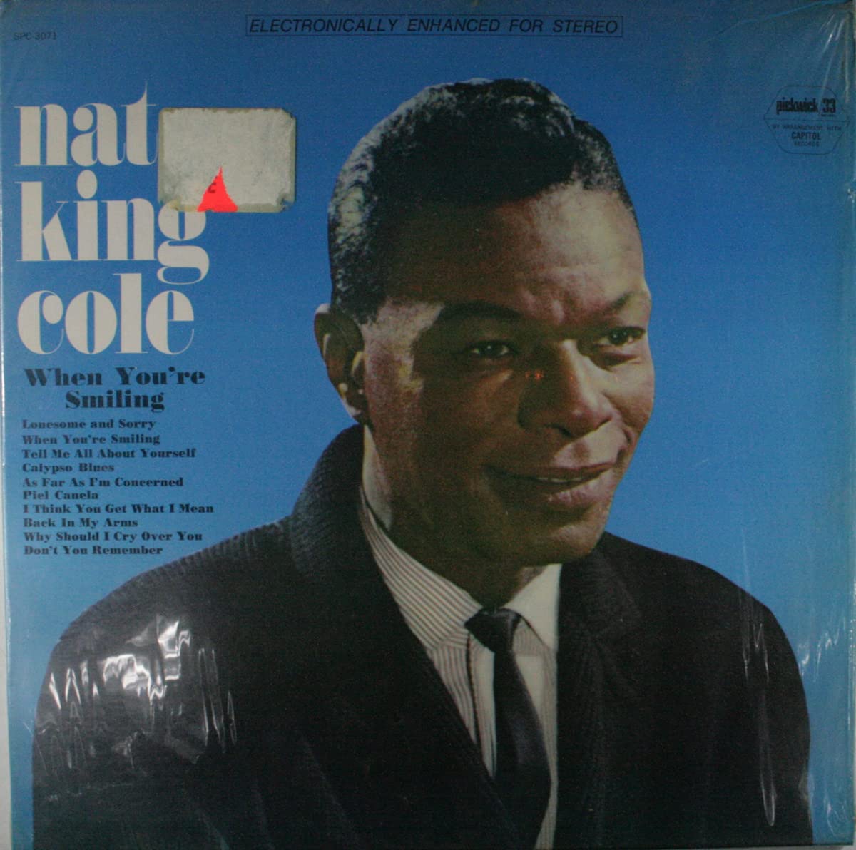 Nat King Cole – When You're Smiling LP