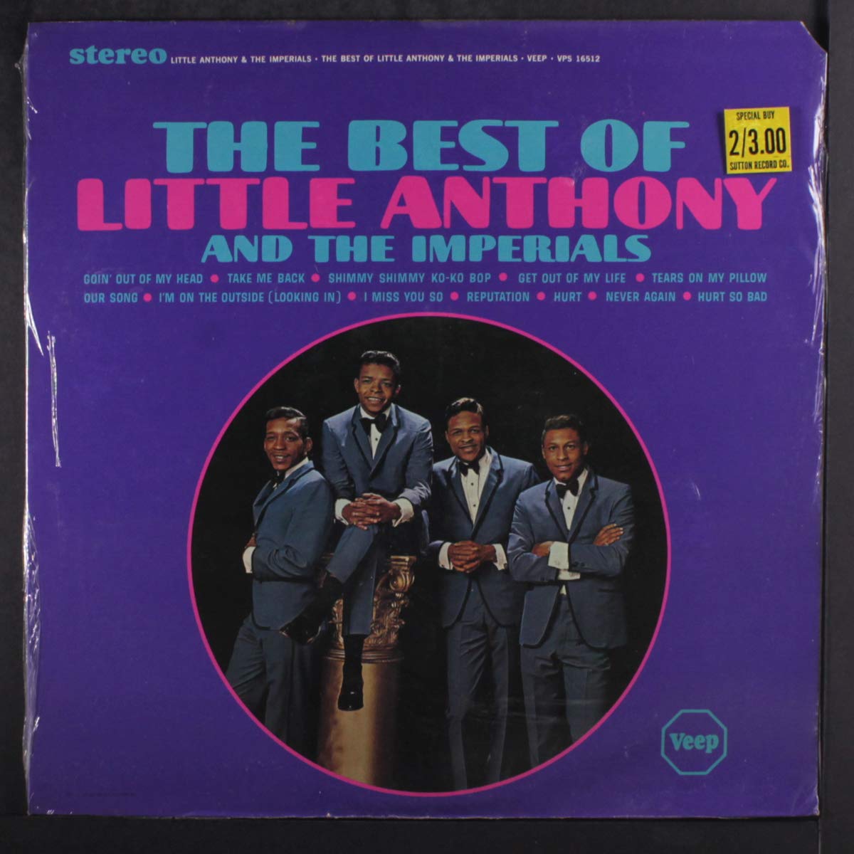 Little Anthony & The Imperials - The Best of Little Anthony & The Imperials LP