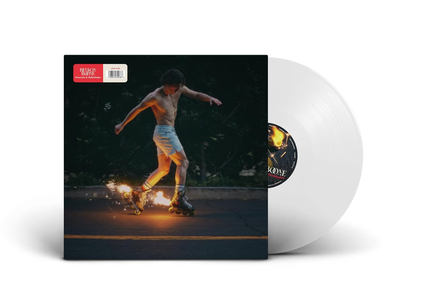 Benson Boone - Fireworks & Rollerblades (Clear Vinyl) LP