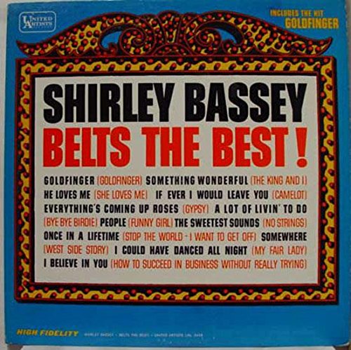 Shirley Bassey – Shirley Bassey Belts The Best! LP