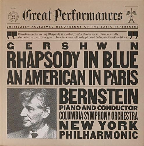 Gershwin - Leonard Bernstein, New York Philharmonic – Rhapsody In Blue / An American In Paris LP