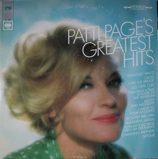 Patti Page - Greatest Hits LP