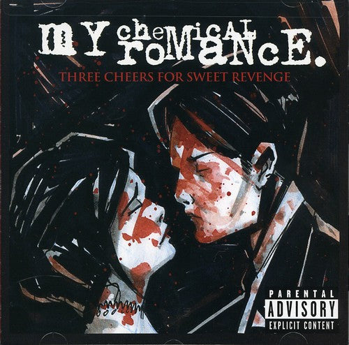 the album cover for My Chemical Romance - Three Cheers for Sweet Revenge