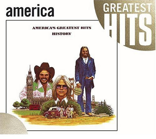 the album cover for America - History-America's Greatest Hits