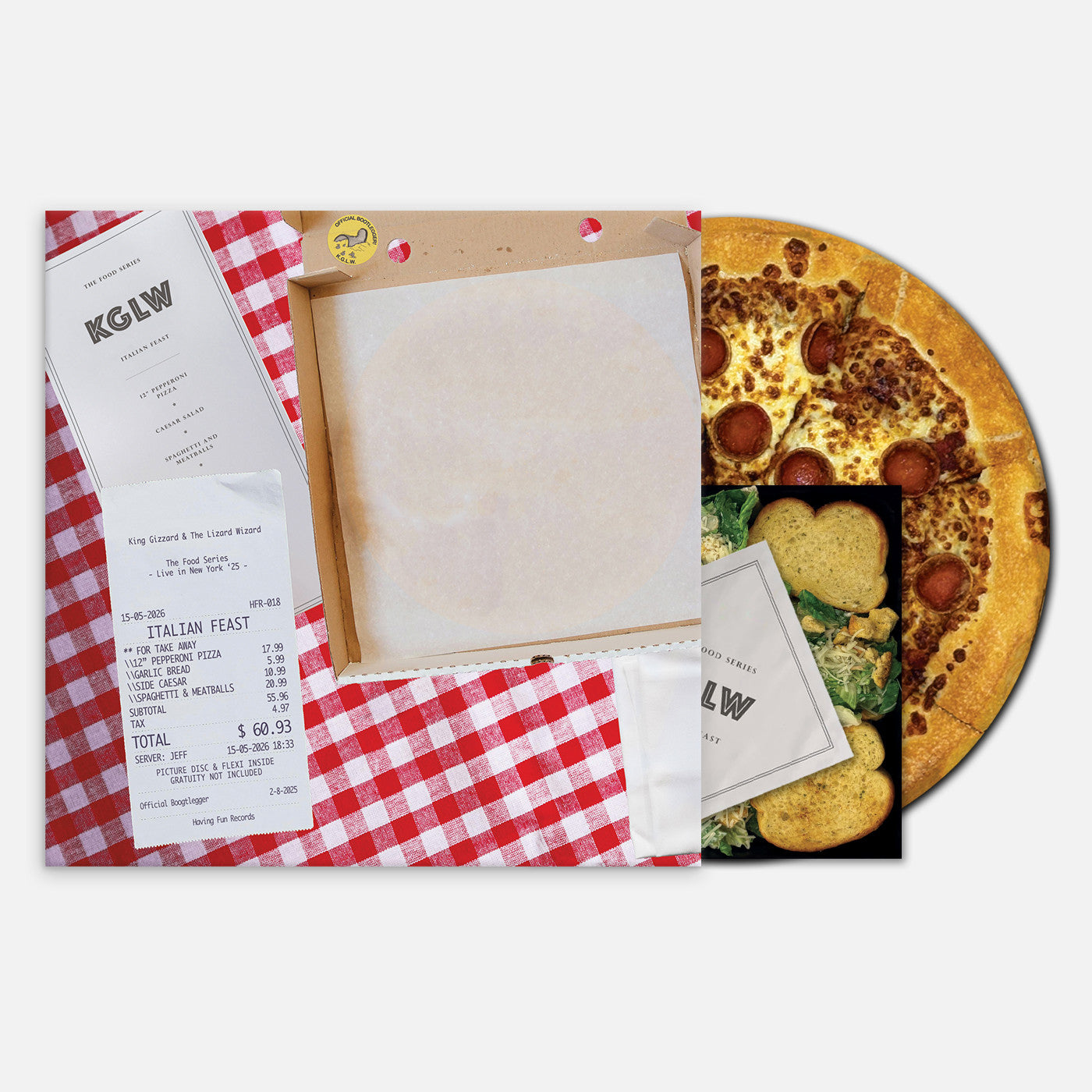 Pre-Order: King Gizzard & The Lizard Wizard - Italian Feast (deluxe edition w/ pic disc)