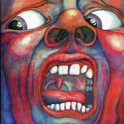 the album cover for King Crimson - In the Court of the Crimson King