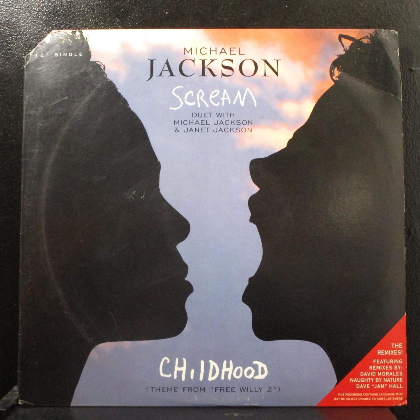 Michael Jackson / Janet Jackson - Scream / Childhood 12"