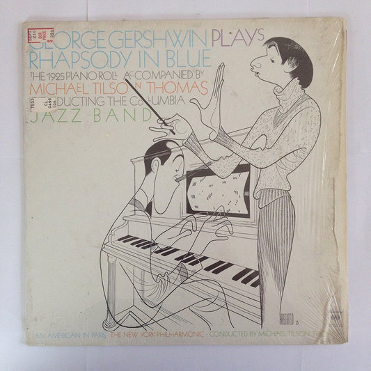 George Gershwin, Michael Tilson Thomas, Columbia Jazz Band – Rhapsody In Blue (The 1925 Piano Roll) (Half-Speed Mastered) LP