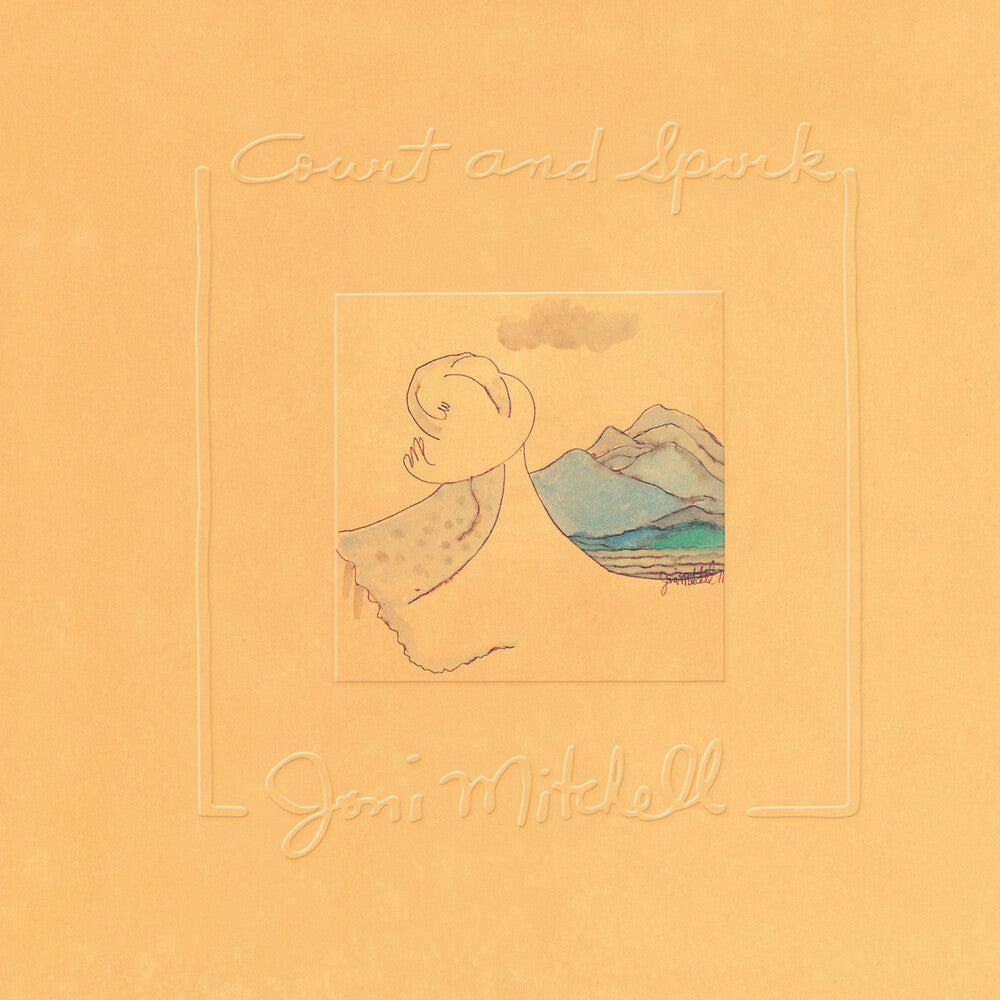 the album cover for Joni Mitchell - Court & Spark