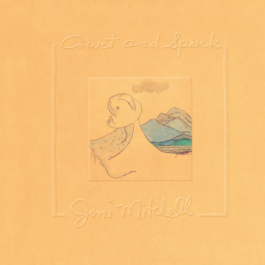 the album cover for Joni Mitchell - Court & Spark