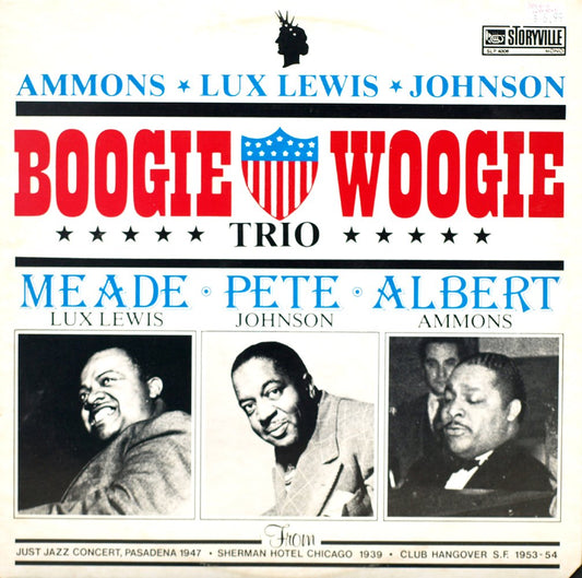 Albert Ammons & Meade Lux Lewis & Pete Johnson – Boogie Woogie Trio LP