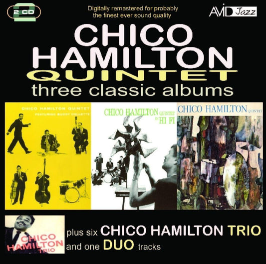 Chico Hamilton Quintet – Three Classic Albums Plus... CD