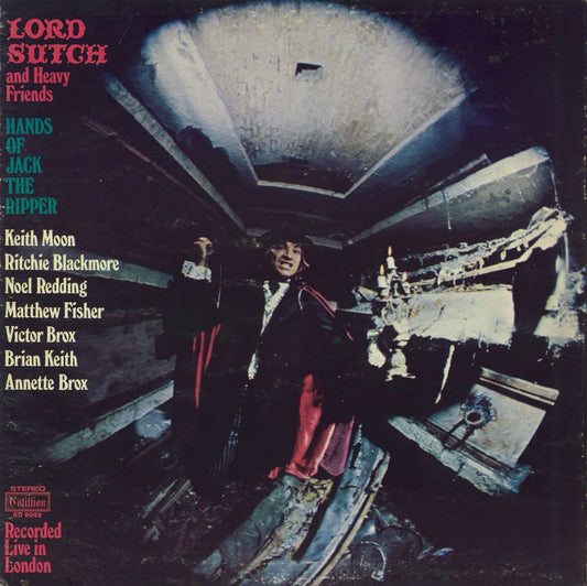 Lord Sutch And Heavy Friends – Hands Of Jack The Ripper LP
