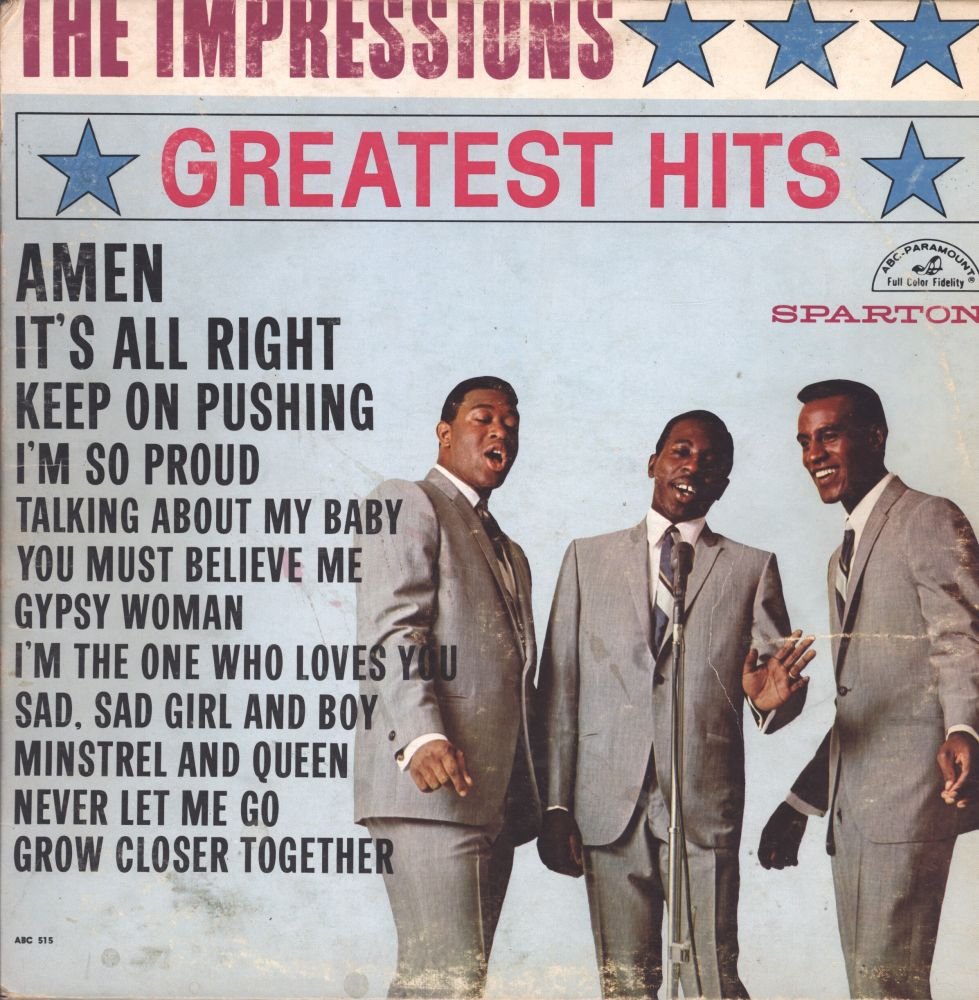 Impressions - Greatest Hits LP