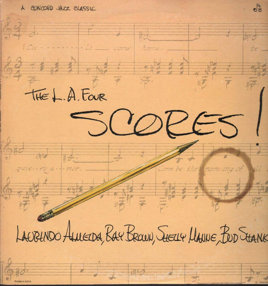 The L.A. Four – The L.A. Four Scores! LP