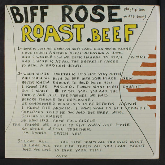 Biff Rose - Roast Beef LP