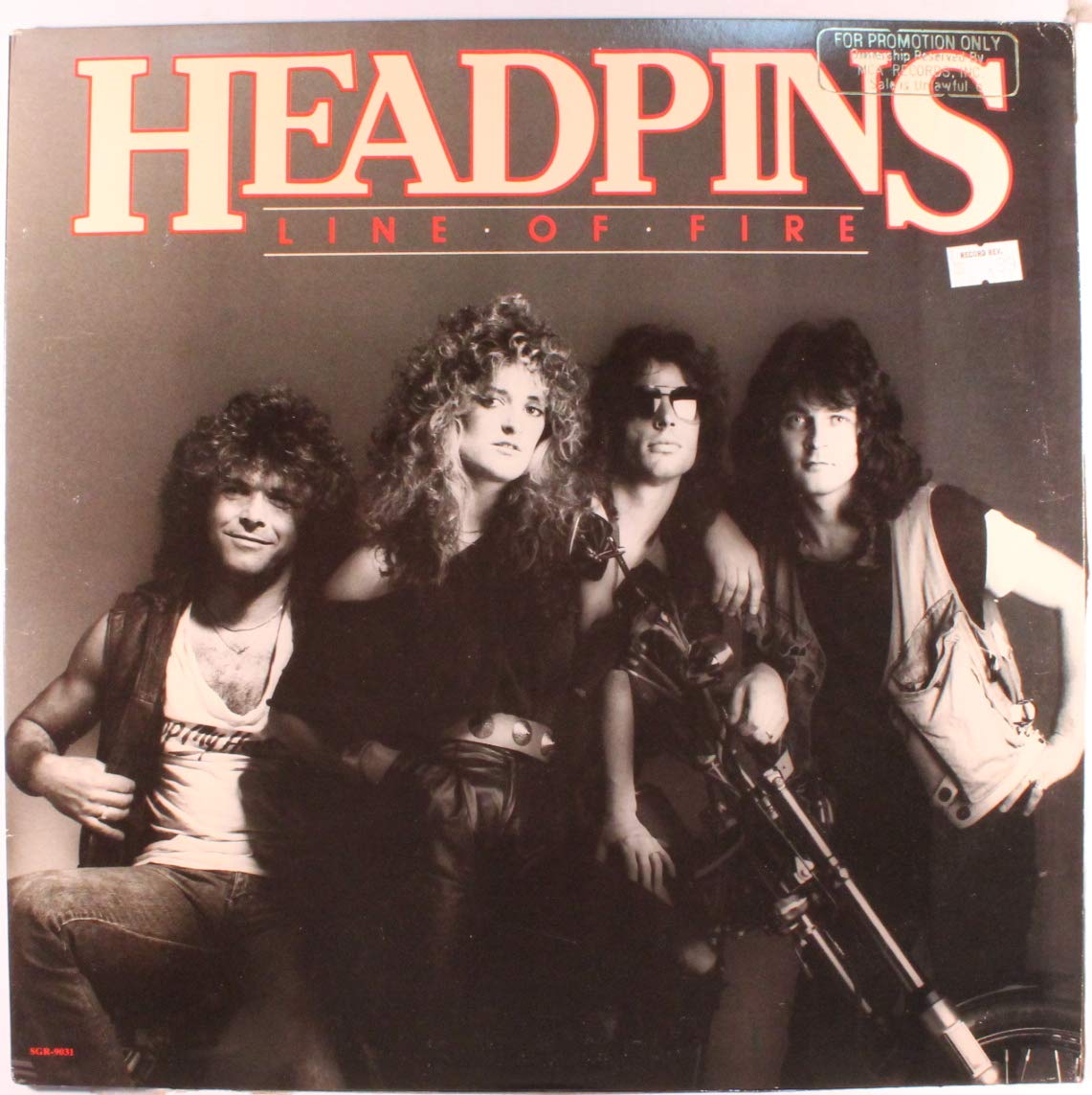 Headpins - Line Of Fire LP