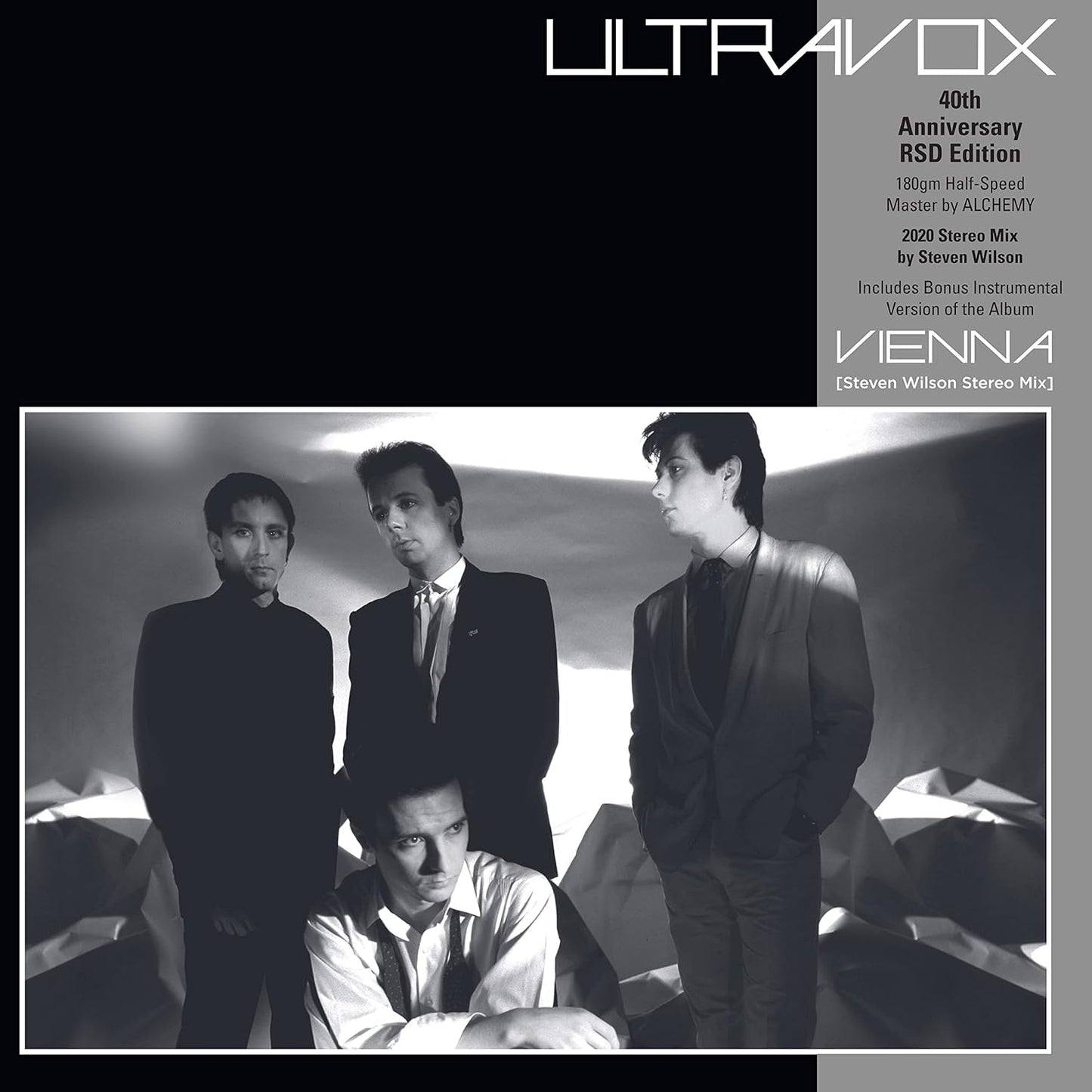 Ultravox – Vienna (Steven Wilson Stereo Mix) (Clear) 180g 2LP