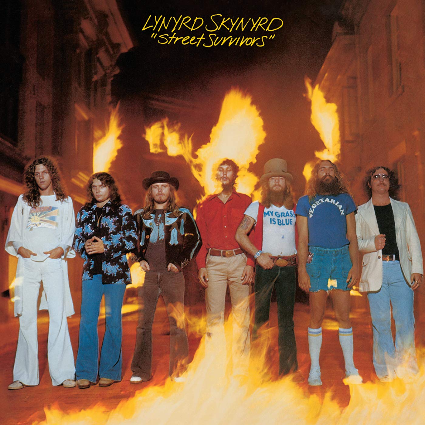 Lynyrd Skynyrd – Street Survivors (Red & Yellow Swirl) LP