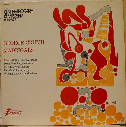 George Crumb - Madrigals LP