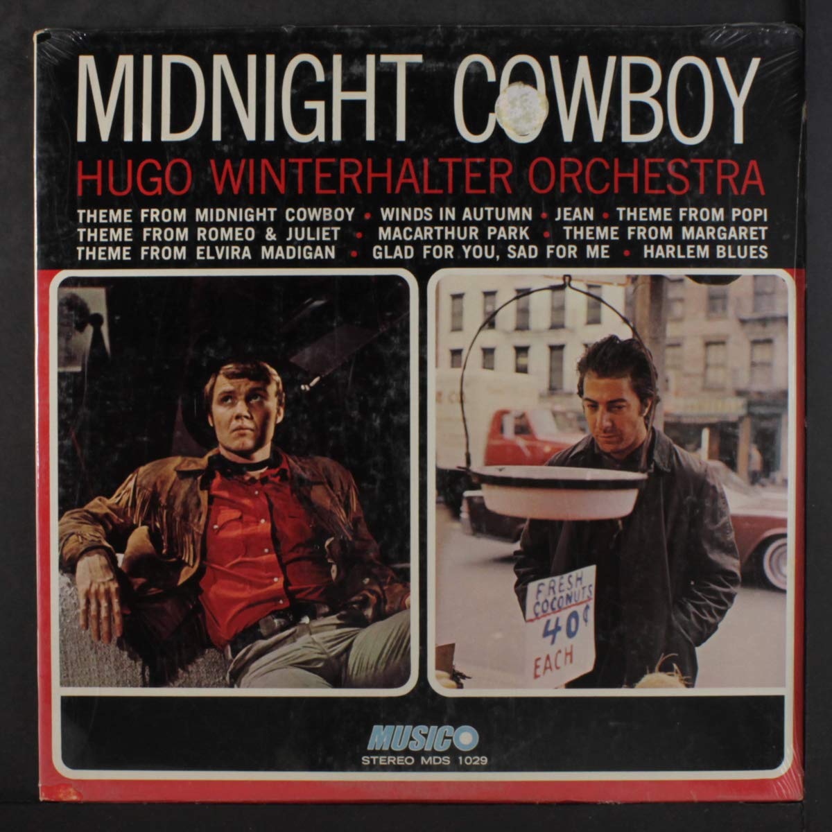 Hugo Winterhalter - Midnight Cowboy Original Motion Picture Soundtrack LP