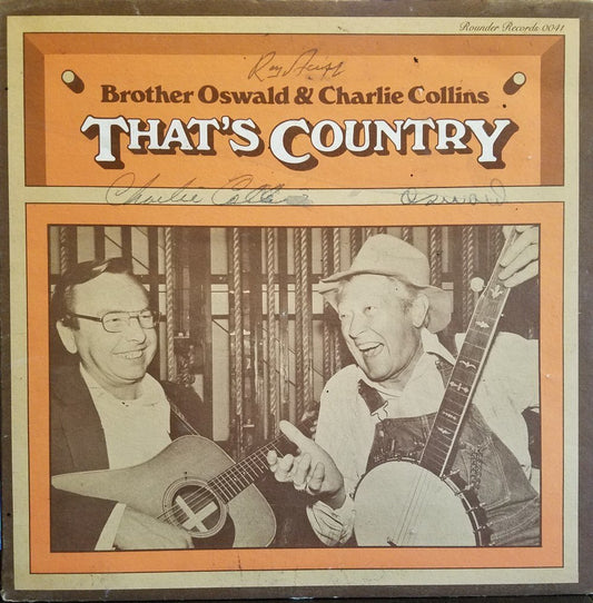 Oswald / Collins - That's Country LP