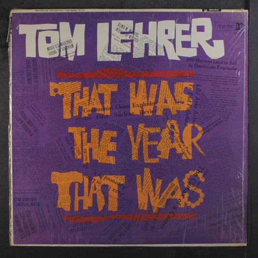 Tom Lehrer – That Was The Year That Was LP