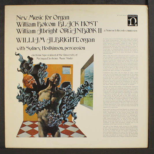 William Bolcom / William Albright With Sydney Hodkinson – New Music For Organ LP