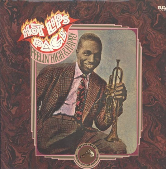 Hot Lips Page – Feelin' High And Happy (Original 1938-1951 Recordings) LP