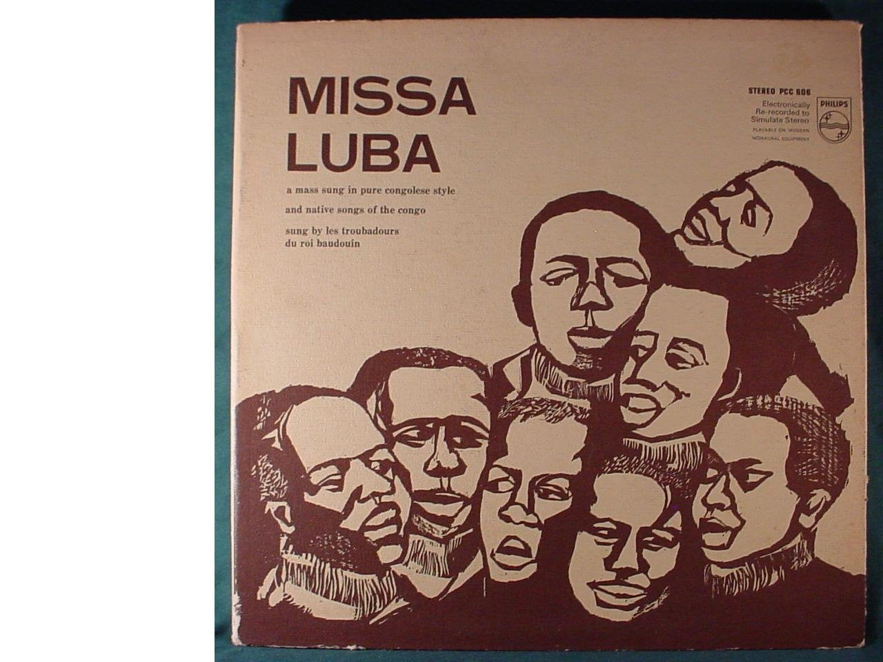 Les Troubadours Du Roi Baudouin – Missa Luba LP