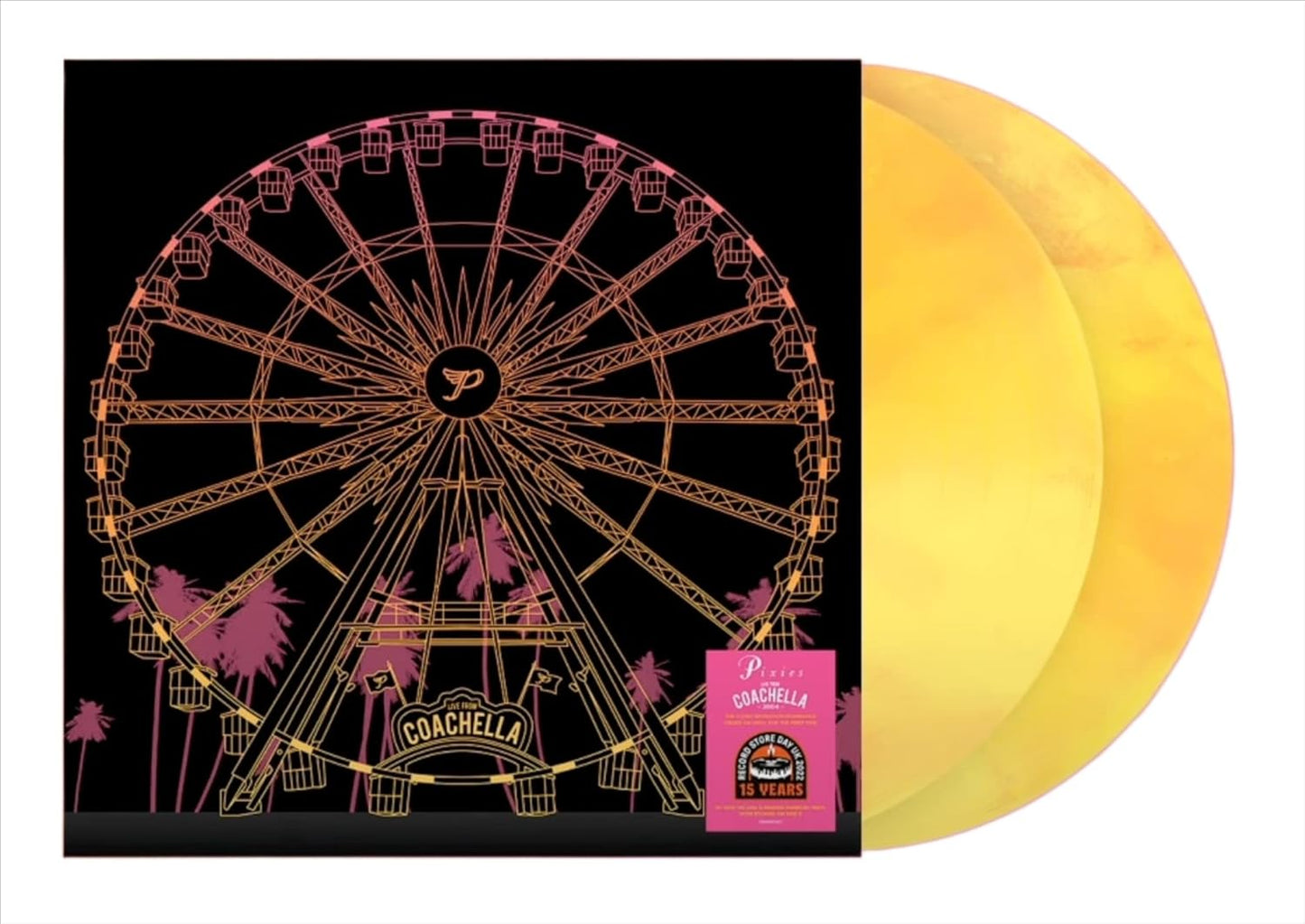 Pixies – Live From Coachella 2004 (Yellow/Orange Marbled) 2LP
