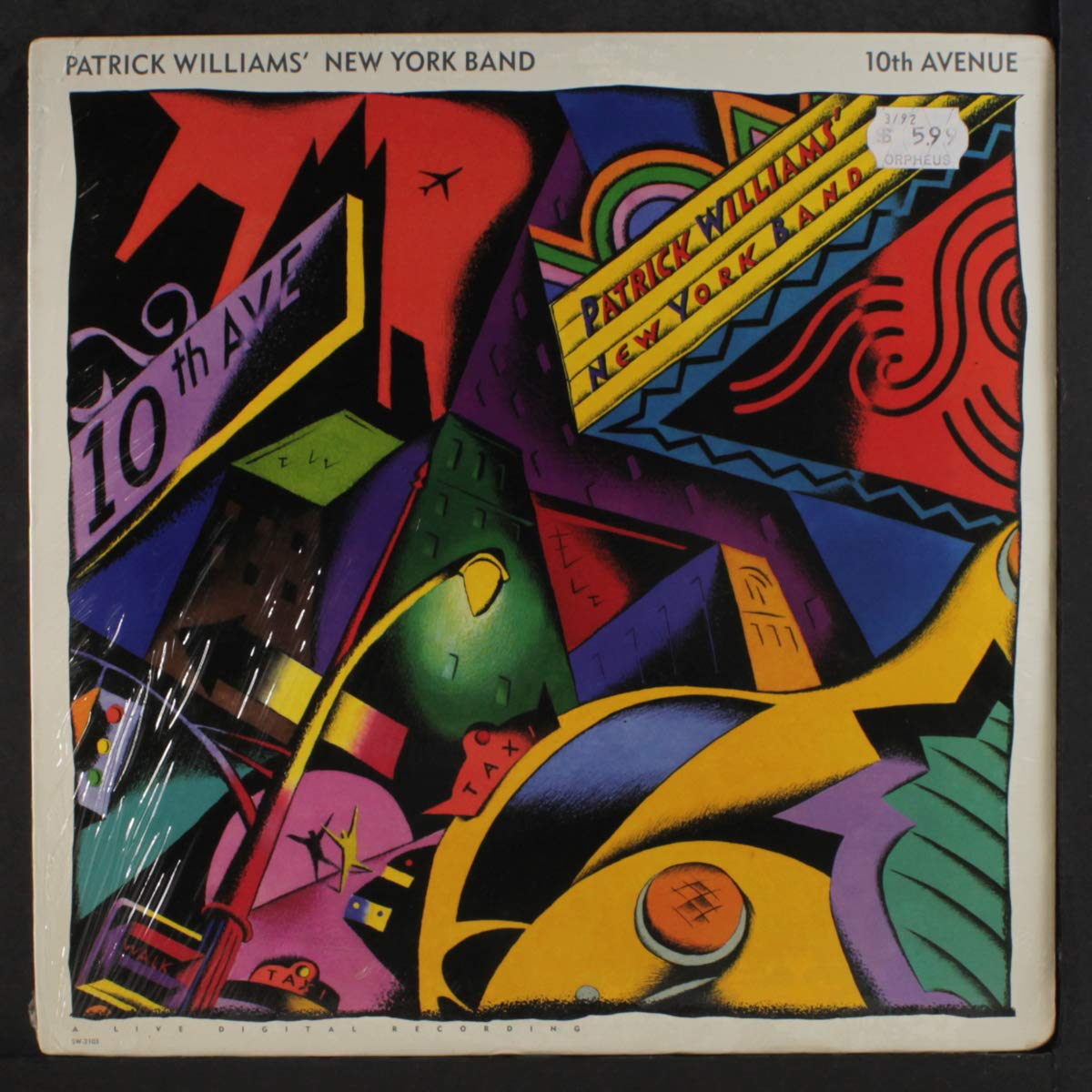 Patrick Williams' New York Band – 10th Avenue LP