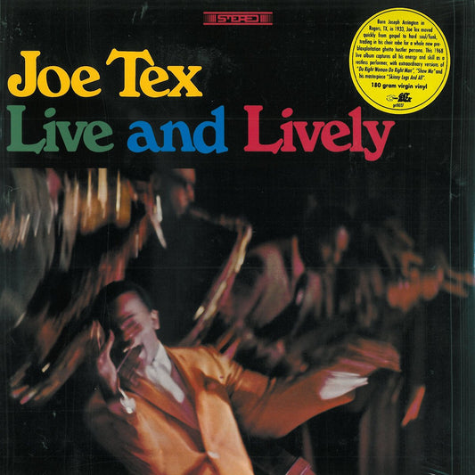 Joe Tex - Live And Lively LP