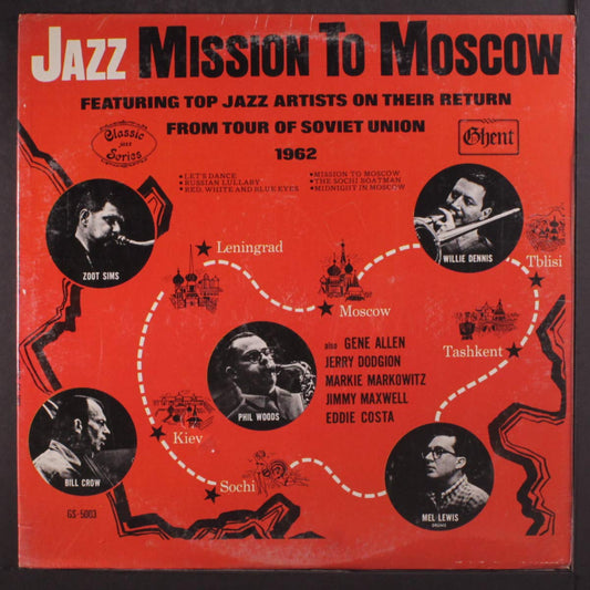 Zoot Simms - Jazz Mission To Moscow LP