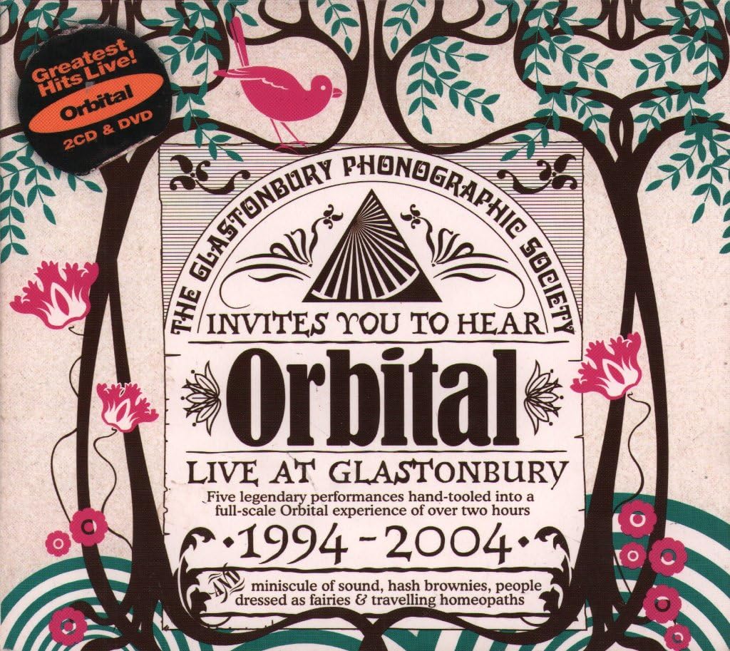 Orbital – Live At Glastonbury 1994 - 2004 CD